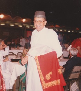 A welcoming Parsi gentleman I will always remember; India International Centre 1989