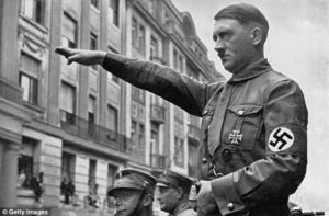 Adolf Hitler originated the Sieg Heil salute that became mandatory for civilians 