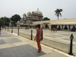 At Jag Mandir, an island palace meant for summer recreation in Udaipur