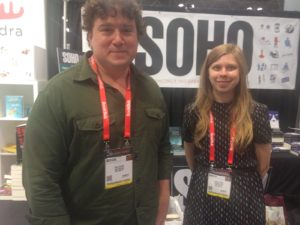 Soho Friends: PR Paul Oliver and Managing Editor Rachel Kowal