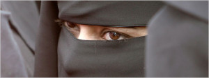 Young woman in burqa (AP Photo)