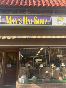 The hat shop dates from 1947