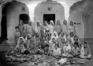 Rajasthani women in British Colonial India